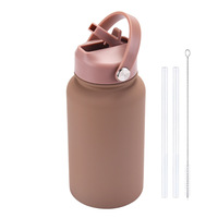 Gobelet isotherme 650 ml (20 oz) en acier inoxydable – Bouteille d'eau isolée au design élégant