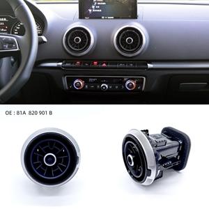 Nouveau <span class=keywords><strong>ventilateur</strong></span> de climatisation <span class=keywords><strong>Audi</strong></span> <span class=keywords><strong>A3</strong></span> RS3 81A820901B ensemble d'obturateur de sortie d'air de tableau de bord Ruwalley - Product Image 1