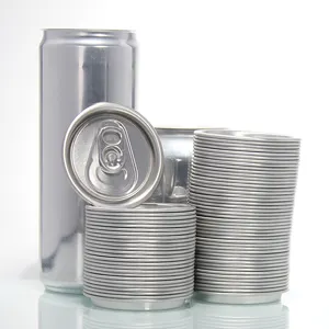 200 Eoe Aluminium Soda Bier Drinken Tin Kan Deksel Gemakkelijk Open Uiteinden Onderkant Door Wrd
