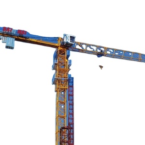 Grúa Torre Hidráulica de 8 Toneladas con Altura de Elevación de 150M, Motor de Caja de Cambios de Alta Eficiencia y Equipo Directo de Fábrica - Product Image 1