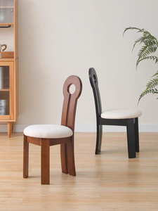 Modern Wood Living Room Chair Solid Back Soft <b>Cushion</b> Home Furniture for Hard Floor - Product Image 1