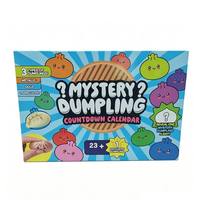 Calendrier de l'Avent Mystery Dumpling : Boîte Mystère Anti-Stress à Presser avec Logo Personnalisé