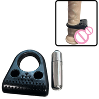 Herren Penisring Vibrator Starke Vibration Ejakulationsverzögerung Vibrations-Penisring Penisring-Vibrator