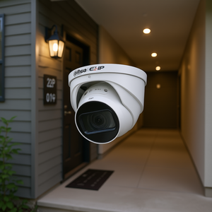 กล้องวงจรปิด Dahua 2Mp แบบ Turret ความละเอียด 2 ล้านพิกเซล เลนส์ 5-120 มม. มาตรฐาน IP67 สำหรับภายนอกและภายในอาคาร พร้อมระบบมองเห็นในเวลากลางคืนและ PoE - Product Image 2