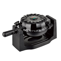 Aifa CB CE Gaufrier Rotatif en Forme de Citrouille 360 °   Machine à gaufres électrique rotative antiadhésive pour Halloween, idéale pour les fêtes et le petit-déjeuner à la maison