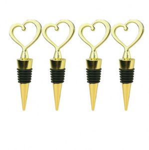 Metal Vacuum <b>Stoppers</b> Heart Shape Eco-Friendly Bar Accessories Wine Plugs Bottle <b>Stopper</b> - Product Image 4