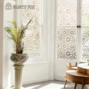 Película Decorativa para Ventanas Fancy-Fix <span class=keywords><strong>de</strong></span> PVC Duradero, Sin Pegamento, Bloqueadora <span class=keywords><strong>de</strong></span> Rayos UV, Ecológica, para Protección <span class=keywords><strong>de</strong></span> <span class=keywords><strong>la</strong></span> Privacidad, para Sala <span class=keywords><strong>de</strong></span> Estar, Cocina, Oficina - Product Image 2