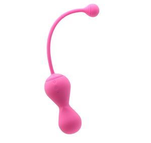Balle d'exercice intelligente rose pour le plancher pelvien, aide à lutter contre la laxité vaginale, avec capteur de pression et biofeedback - Product Image 4