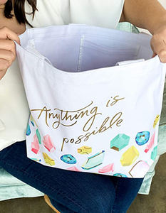 Bolsa de lona de algodón para compras, bolsa de mano de gran capacidad, ecológica, con logotipo personalizado, reciclada, portátil, económica, multiusos - Product Image 2