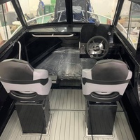 Bateau de pêche et de plaisance en aluminium Allseaboats Profisher 625 avec hard-top, 6,25 m (21,5 pi), idéal pour la pêche à la traîne et les activités de plein air