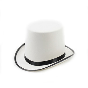Sombreros <span class=keywords><strong>de</strong></span> fieltro blanco <span class=keywords><strong>de</strong></span> 16 cm <span class=keywords><strong>de</strong></span> altura, unisex, para hombre y <span class=keywords><strong>mujer</strong></span>, listos para enviar al por mayor, sombreros <span class=keywords><strong>de</strong></span> mago, sombreros <span class=keywords><strong>de</strong></span> fiesta <span class=keywords><strong>de</strong></span> el <span class=keywords><strong>loco</strong></span> encantador - Product Image 3