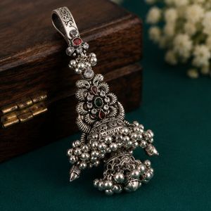 Pulsera Tradicional de Plata 925 para Mujer, Diseño Étnico Antiguo Oxidado, Joyería Festiva para Novia, Regalo de Boda, Dviti Jewels - Product Image 3