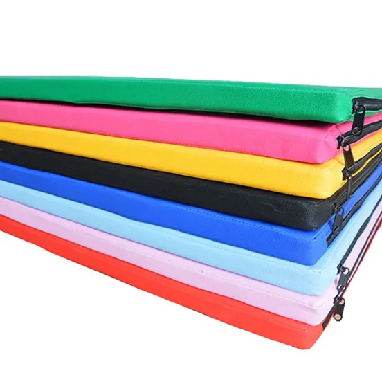 Gymnastics folding gym panel mat junior training tumbling gymnastic mat for bodybuilding gym foam mat