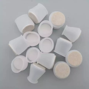 Protezioni Trasparenti in Silicone Elastico per Gambe di Sedie e Tavoli, Cuscinetti Protettivi per Pavimenti - Product Image 3