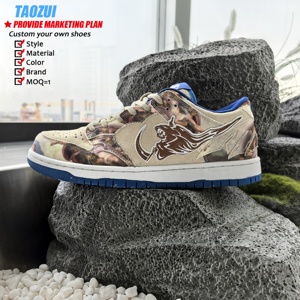 Chaussures personnalisées pour hommes, design <span class=keywords><strong>rétro</strong></span>, à lacets, de sport, de marque personnalisée, baskets de basketball d'extérieur pour hommes - Product Image 4