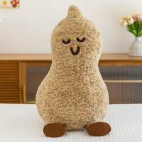 Coussin Ours Série Légumes Adorable, Peluche Ultra Douce en Coton PP, Lavable, Rechargeable, Coussin d'Anniversaire