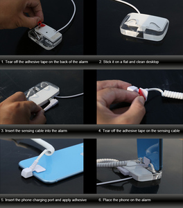 Chống ăn cắp điện thoại cửa hàng báo động đứng điện thoại di động an ninh bán lẻ chống trộm hiển thị chủ cho điện thoại di động - Product Image 5