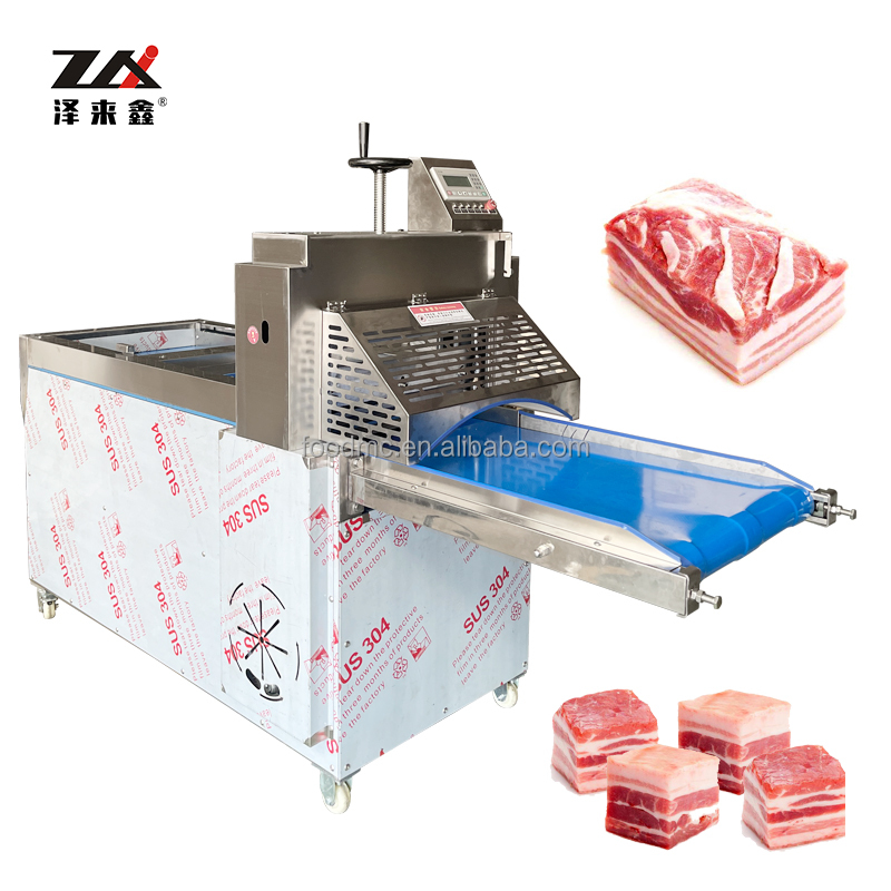Industrial Frozen Meat Slicer Frozen Beef