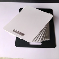 Panneaux portatifs en PVC haute dureté pour échantillons de revêtements artistiques, peinture True-Stone, micro-ciment, panneaux d'affichage pour l'ingénierie 5-18mm