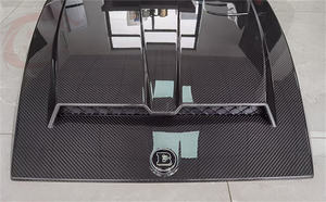 Babus סגנון סיבי פחמן מנוע הוד עבור מרצדס G כיתת W464 G350 G500 G550 פחמן סיבי חומר מצנפת - Product Image 2