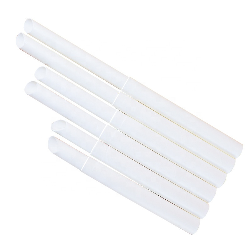 Hot Selling Biodegradable Beverage Paper Straw Telescopic Paper Straw for Milk Drinking