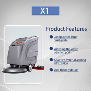 CleanHorse X1 Elektrische Bodenreinigungsmaschine 65dB Geräuscharm für Labor Epoxid & Industrielle Betonböden - Product Image 6