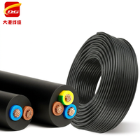 Câble multi-brins H07RN-F 2-5 conducteurs, gaine en caoutchouc robuste, câble flexible en caoutchouc, câble YC étanche avec isolation en caoutchouc