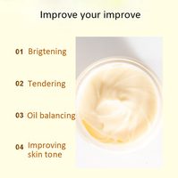 Crème éclaircissante pour le visage en marque privée OEM 1KG, anti-âge, anti-rides, élimination des taches, unifie le teint, crème pour le visage, lotion