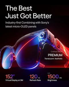 แว่นตา New Viture Luma Ultra Xr หน้าจอ 152 นิ้ว รองรับท่าทางมือ AR มุมมองภาพ 52 องศา ใช้ได้กับ Phone17/16/15/android/mac/pc ของแท้ ไม่ใช่ของใหม่ - Product Image 5