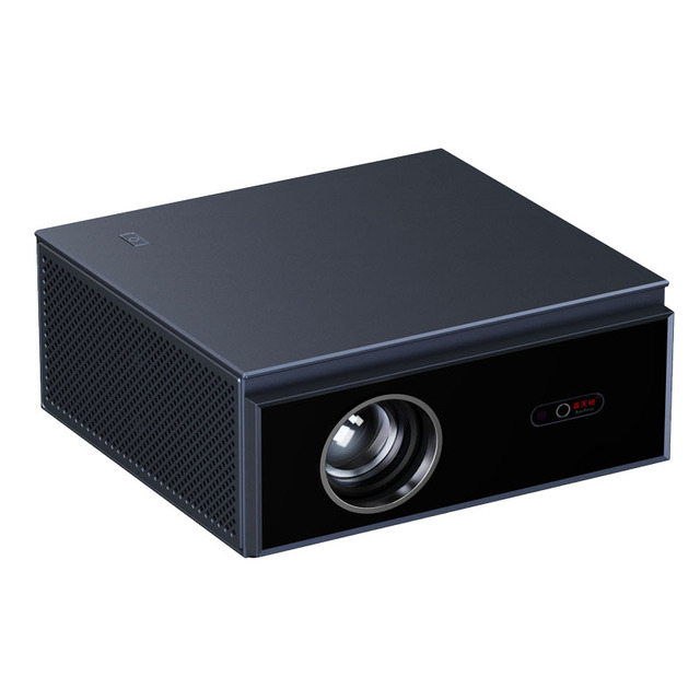 New 4K Android Smart WiFi LED Projector Beamer HTP A80 with 6000 Lumens and Built-In Speakers for Business & Education