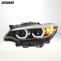 Projecteur LED JUSHUN pour BMW Série 2 F22 F23 F87 2014-2020, phares améliorés, DRL jaune et blanc, convertible