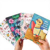 Vente flash : Carnet à spirales A6 personnalisé, classique, kawaii, mignon, pour écolière, couverture rigide, papier à feuilles mobiles, planificateur, 96 feuilles, cadeau idéal