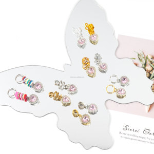 Nouveau beauté mousqueton alliage cheveux breloques tresses accessoires cristal cheveux <span class=keywords><strong>bijoux</strong></span> pour dreadlocks décoration <span class=keywords><strong>bijoux</strong></span> cheveux pendentif - Product Image 4
