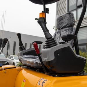 Bagger mit EPA-Motor, 2 Tonnen, 2,5 Tonnen, Raupenbagger, Landwirtschafts-Minibagger, <span class=keywords><strong>Mini</strong></span>-Bagger mit Daumengreifer, Kompaktlader - Product Image 4