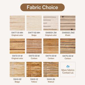 ستائر رومانية معتمة بدون أدوات بدون حفر تصميم حديث مدمج بدون رفع لاسلكي للنوافذ - Product Image 5