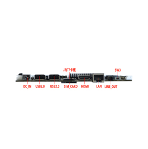Placa Base Android ARM RK3288 con Memoria Integrada 2G/8G, 2*TTL, 2*RS232 COM, 6*USB2.0, EDP, LVDS - Product Image 6
