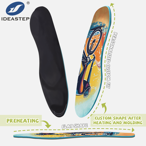 Ideastep Soletta Ortopedica Confortevole e Traspirante, Riduce la Perdita di Energia, Superficie in Velluto, Microfibra Scamosciata, Soletta Sportiva Rimovibile in Schiuma PU - Product Image 6