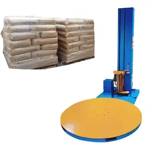 Tự động quanh co phim Baler Pallet máy đóng gói quanh co phim Máy quay đĩa căng quanh co máy