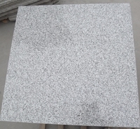 Revêtement mural et carreaux de sol en granit gris clair G603 pour l'extérieur, îlot de pierre naturelle en granit