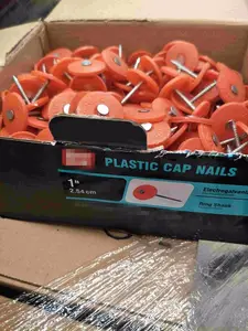 Plastic Ring Cap Nail Low Price Real Factory