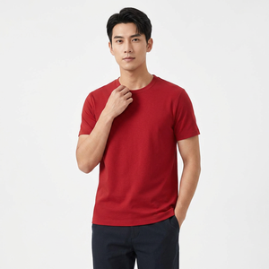 Camiseta Extra Grande para Hombre, 100% Algodón, Lisa, Personalizable con Estampado, Estilo Urbano, Fabricante OEM - Product Image 1