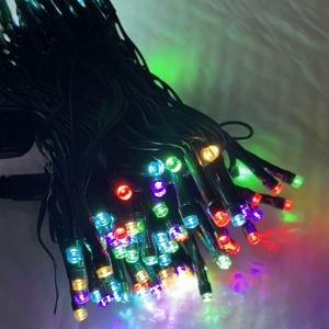 Noël extérieur fée <span class=keywords><strong>LED</strong></span> <span class=keywords><strong>guirlande</strong></span> lumineuse rideau 110V/220V IP44 cuivre matériel <span class=keywords><strong>guirlande</strong></span> pour décoration 10/20/30/50/100M Options - Product Image 3