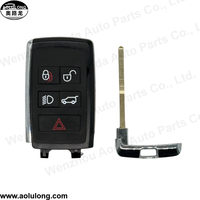 Coque de clé intelligente à 5 boutons pour clés de véhicule Land Rover Jaguar