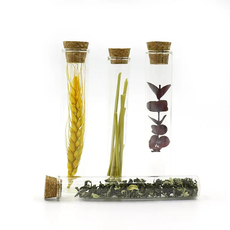 Прозрачная стеклянная бутылка с байонетным соединением диаметром 22, стеклянные флаконы для лекарств, чая, пожеланий, упаковка для специй