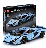 Mould King 13056SD Voiture de Course Télécommandée RC, Modèle de Voiture RC, Blocs de Construction de Supercar Télécommandée pour Cadeaux d'Anniversaire pour Adultes