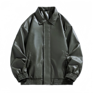 Nuova <span class=keywords><strong>Giacca</strong></span> Casual Stile Moto Retrò Americana 2026 per Uomo, <span class=keywords><strong>Giacca</strong></span> in <span class=keywords><strong>Pelle</strong></span> alla Moda per Primavera e Autunno - Product Image 3