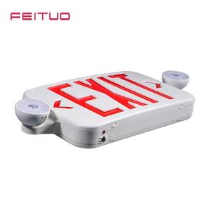 Kit d'éclairage de secours Feituo à installation rapide, doté d'LEDs à double tête en ABS ignifuge, adapté aux appartements, bureaux - Product Image 5