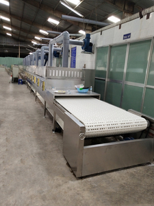 50kw Type de bande transporteuse industrielle four à micro-ondes four à tunnel sec noir soldat larves de mouche (larves BSF) pour la transformation des aliments - Product Image 6