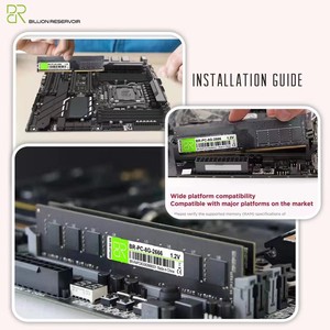 Mémoire DDR4 4g 8g 16g 32g 2400MHz 2666Mhz 3200MHz DIMM Memoria Ram pour ordinateur de bureau Memoria Ram - Product Image 2