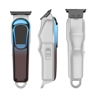 Tondeuse électrique domestique rechargeable par USB, petite tête chauve flexible, rasoir pour enfants, fonctionnement silencieux en anglais